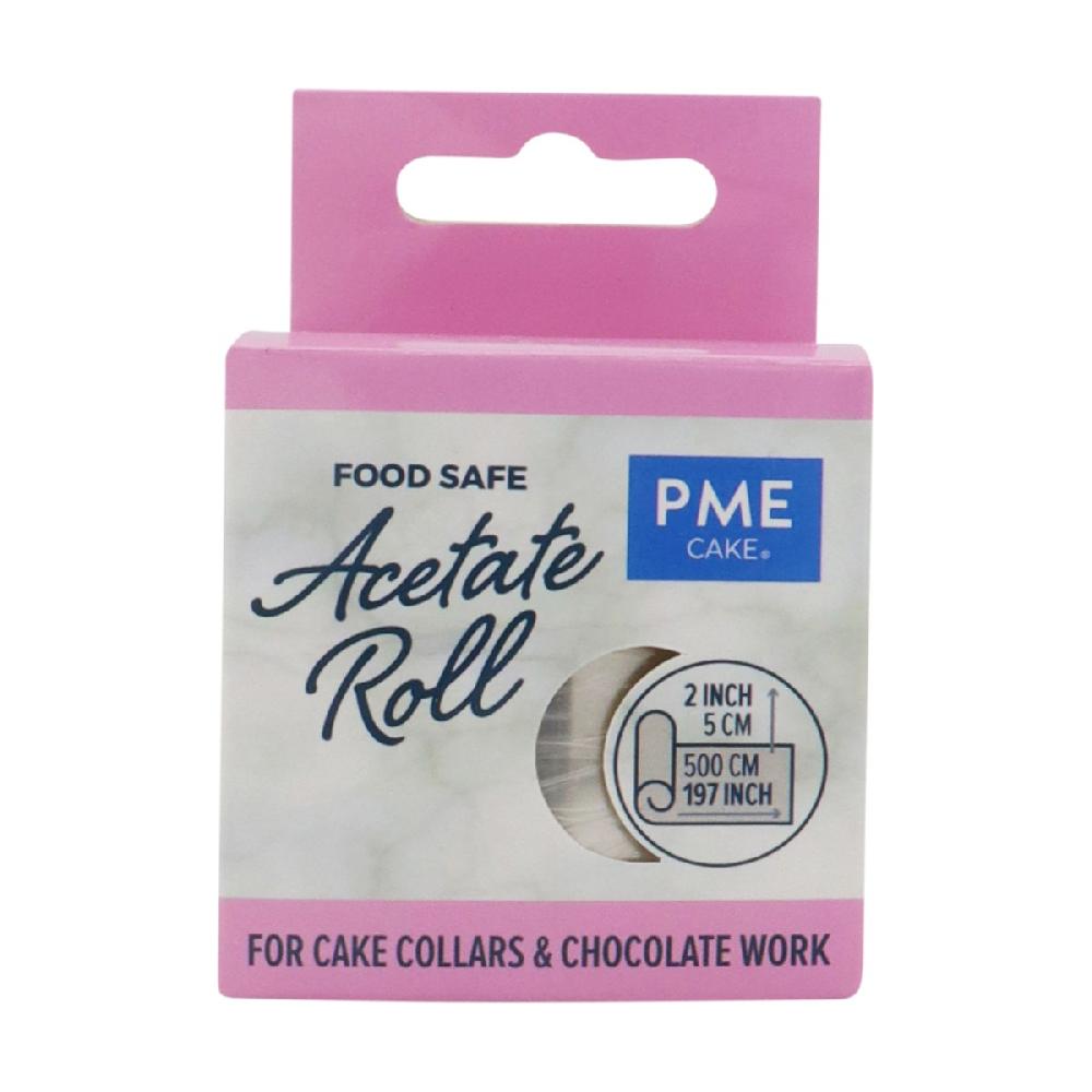 Pme Food Safe Acetate 5 Meter Roll – 2inch / 5cm
