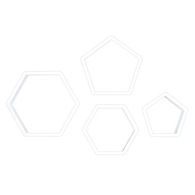 Pme Football/Soccer Ball Pattern Cutters Set Of 4