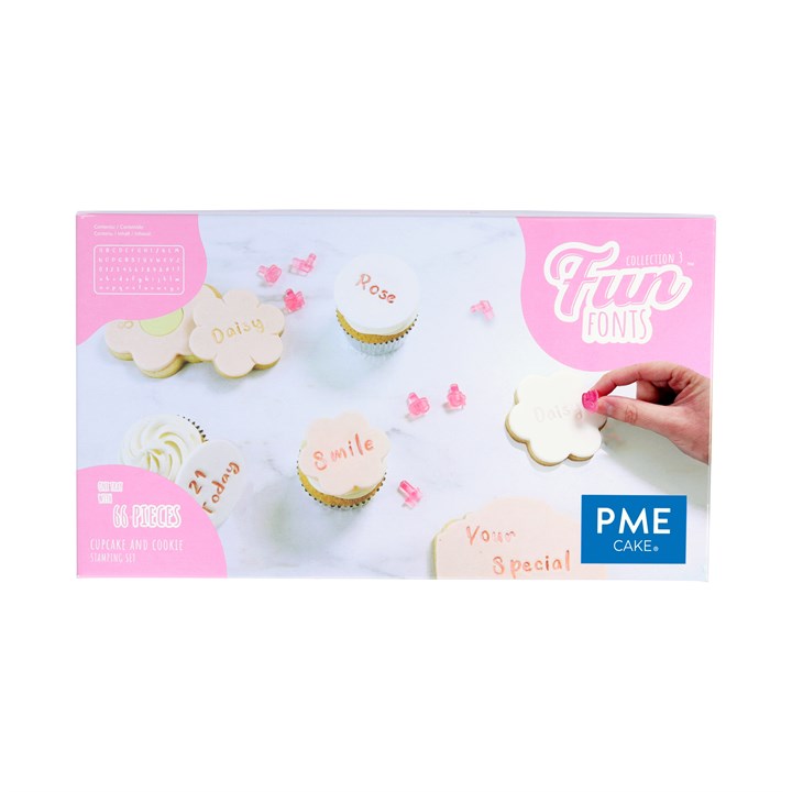 pme Fun Fonts - Cupcakes and Cookies of Collection 3