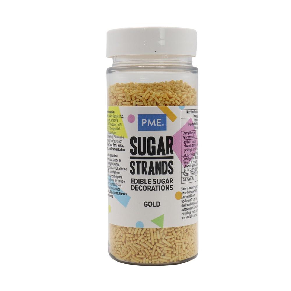 Pme Gold Sugar Strands (80g / 2.82oz)