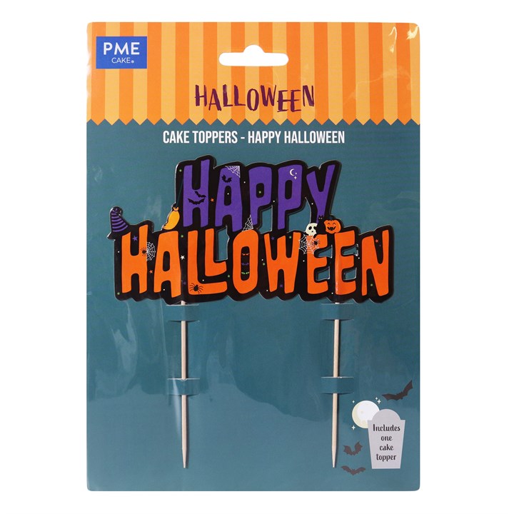 pme Halloween Cake Topper (115 x 70mm)
