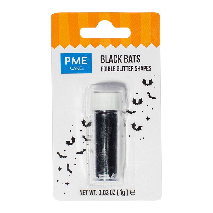 pme Halloween Edible Sprinkle Shapes – Bats (1g)