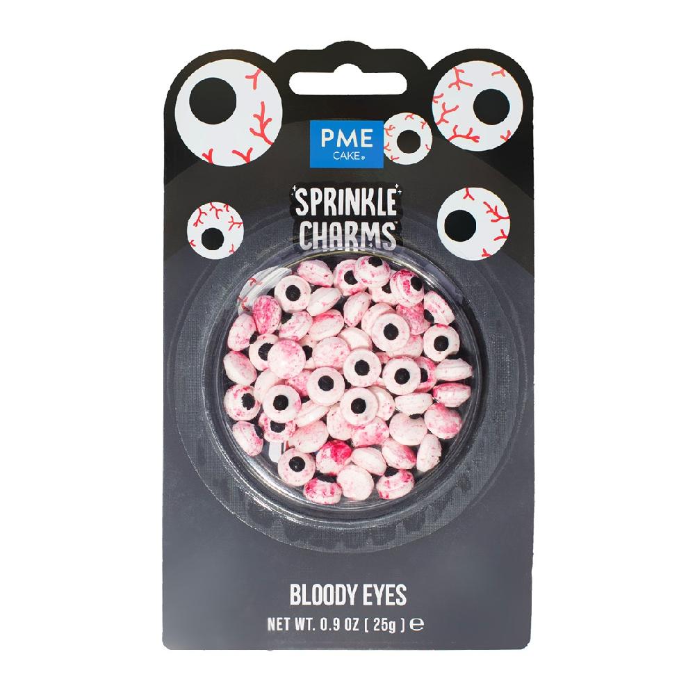 Pme Halloween Sprinkle Charms – Bloody Eyes (25g)