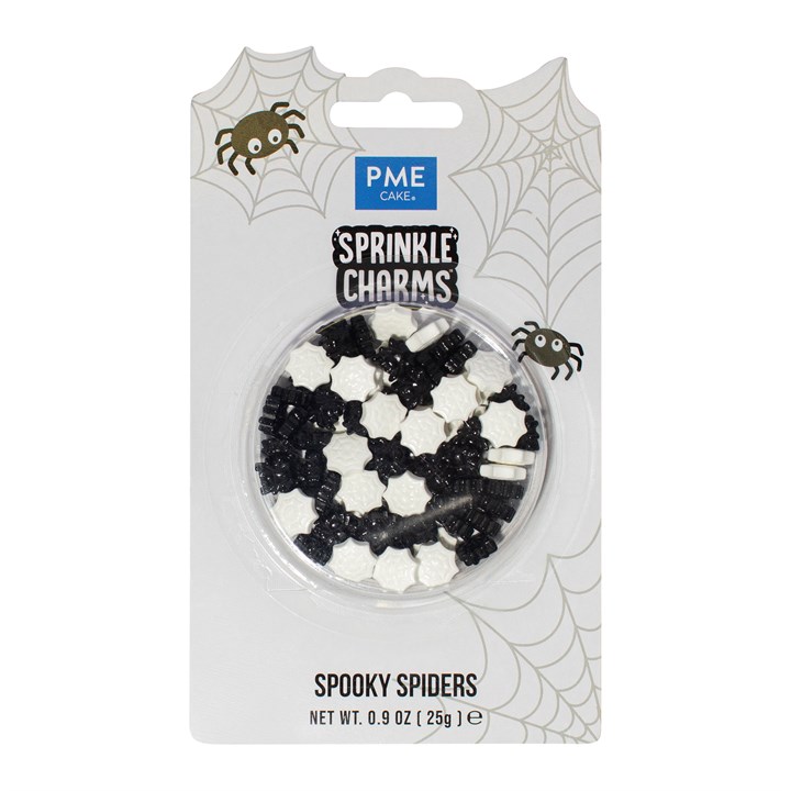 pme Halloween Sprinkle Charms – Spiders (25g)