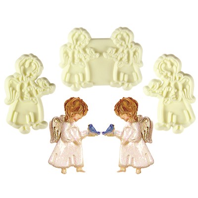 Pme JEM Christmas Cutters - Cute Angels Set Of 4
