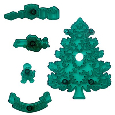 Pme JEM Christmas Cutters - Tree & Extras Set Of 5