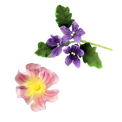 Pme JEM Floral Cutters - Pansy & Violet Set Of 4