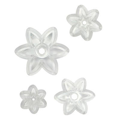 pme JEM Floral Cutters - Six Petal Daisy Set of 4