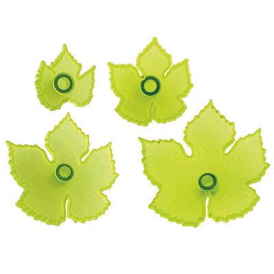 Pme JEM Foliage Cutters - Grape Vine Leaves Set Of 4