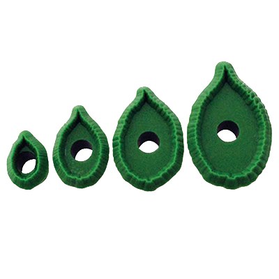 pme JEM Foliage Cutters - Small Rose Leaves Set of 4