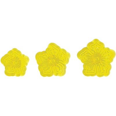 pme JEM Novelty Cutters - Lacy Flowers Set of 3