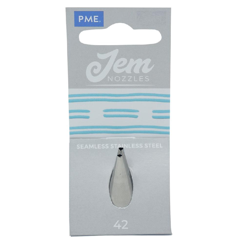 Pme JEM Nozzle - 2 Line / Dot Small Tube #42