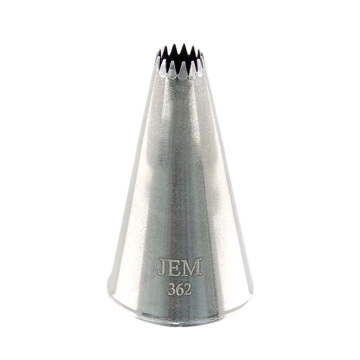 Pme JEM Nozzle - Fine Tooth Open Star #362