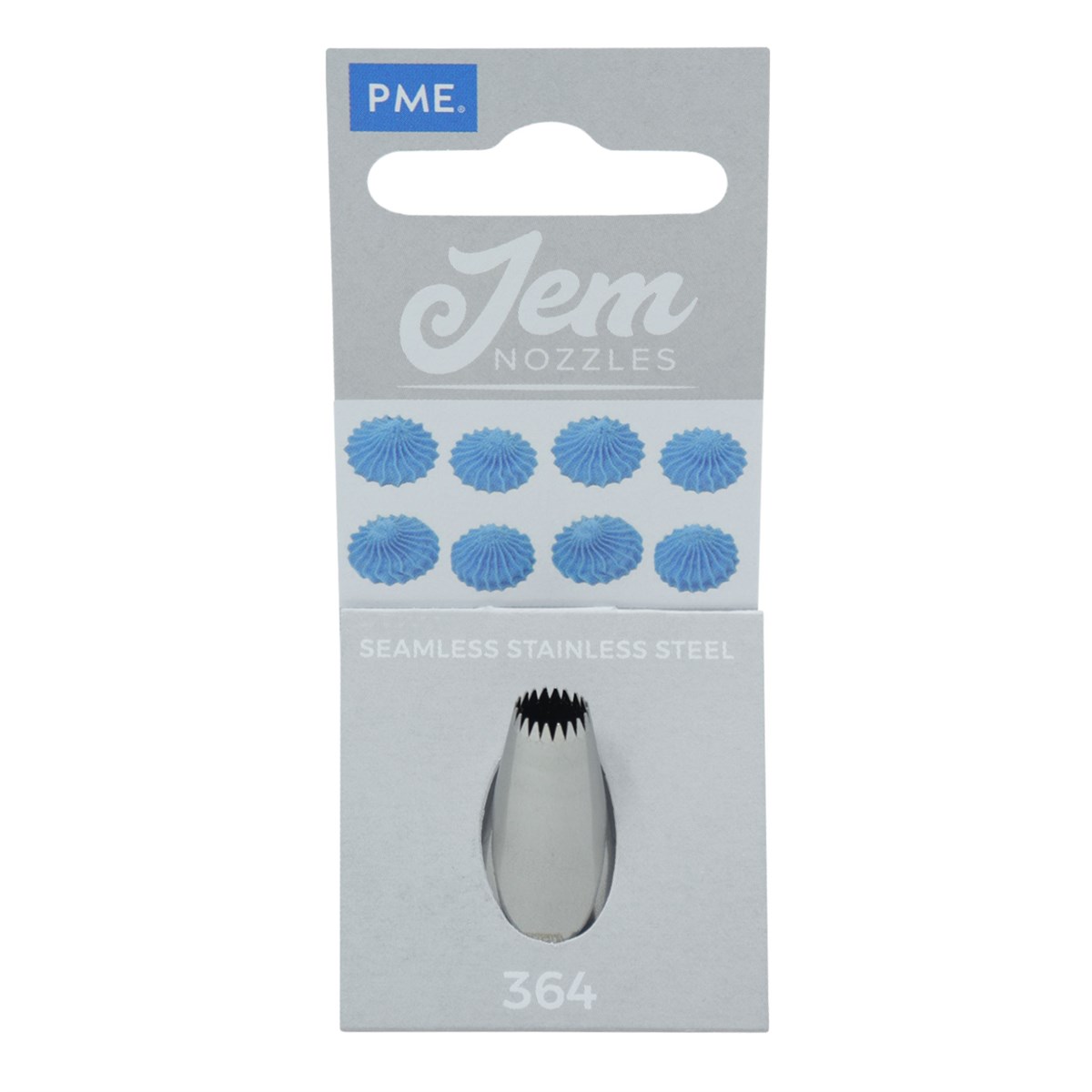 Pme JEM Nozzle - Fine Tooth Open Star #364