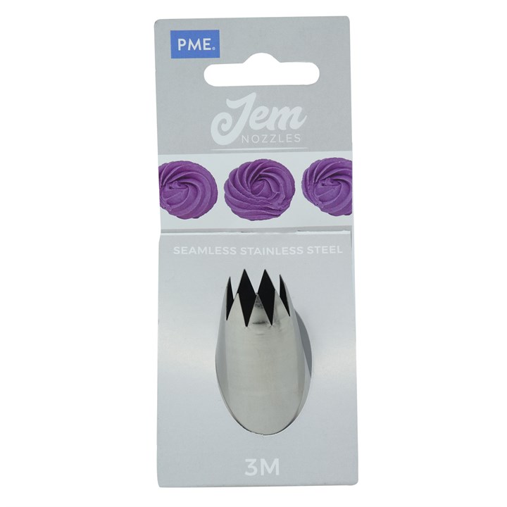 pme JEM Nozzle - Large Open Star Savoy #3M