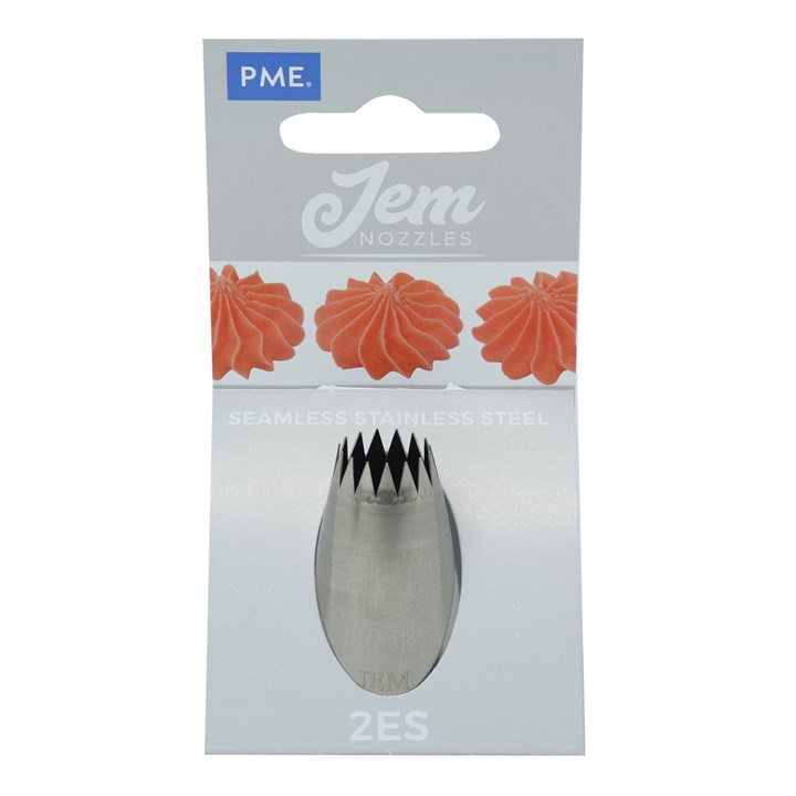 pme JEM Nozzle - Medium Fine Star Savoy #2ES
