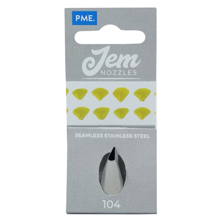 pme JEM Nozzle - Medium Petal / Ruffle #104