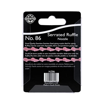 Pme JEM Nozzle - Serrated Ruffle Nozzle #86