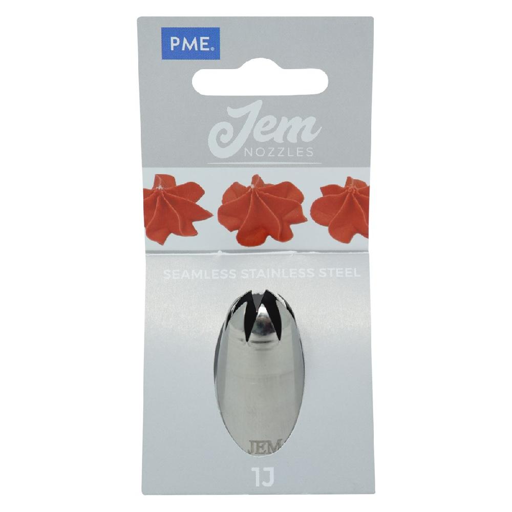 Pme JEM Nozzle - Small Curved Star Savoy Nozzle #1J