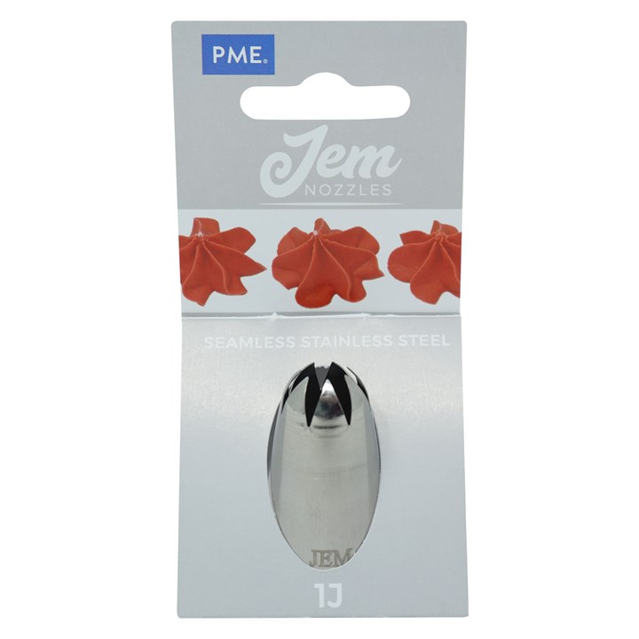 pme JEM Nozzle - Small Curved Star Savoy Nozzle #1J