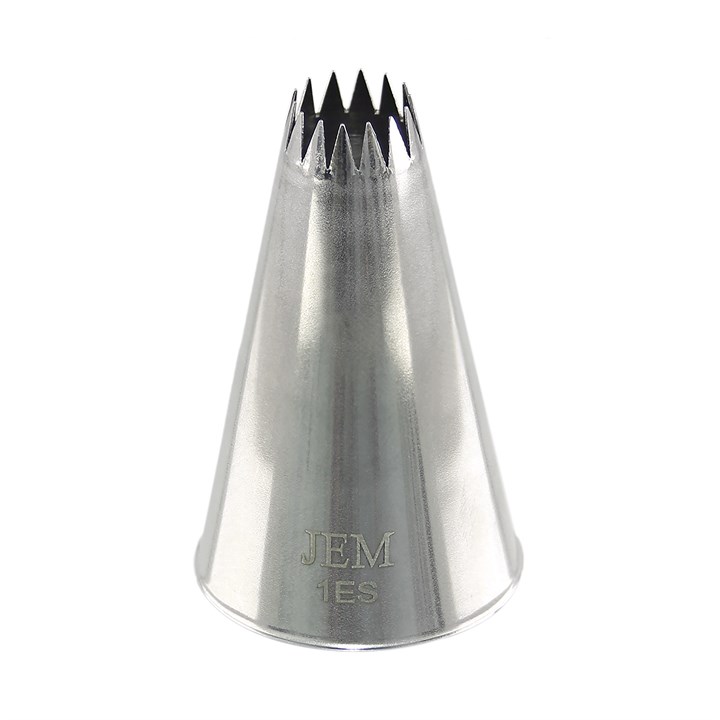 Pme JEM Nozzle - Small Fine Star Savoy Nozzle #1ES