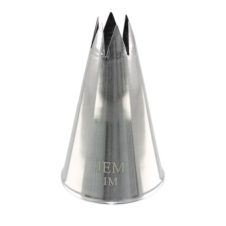 Pme JEM Nozzle - Small Open Star Savoy Nozzle #1M