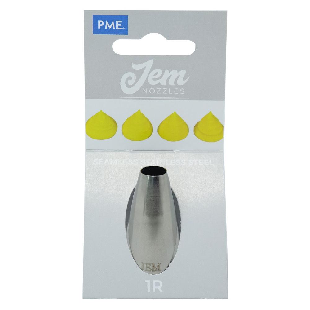 Pme JEM Nozzle - Small Plain Round Savoy Nozzle #1R