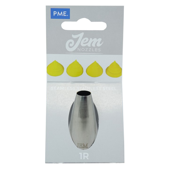 pme JEM Nozzle - Small Plain Round Savoy Nozzle #1R