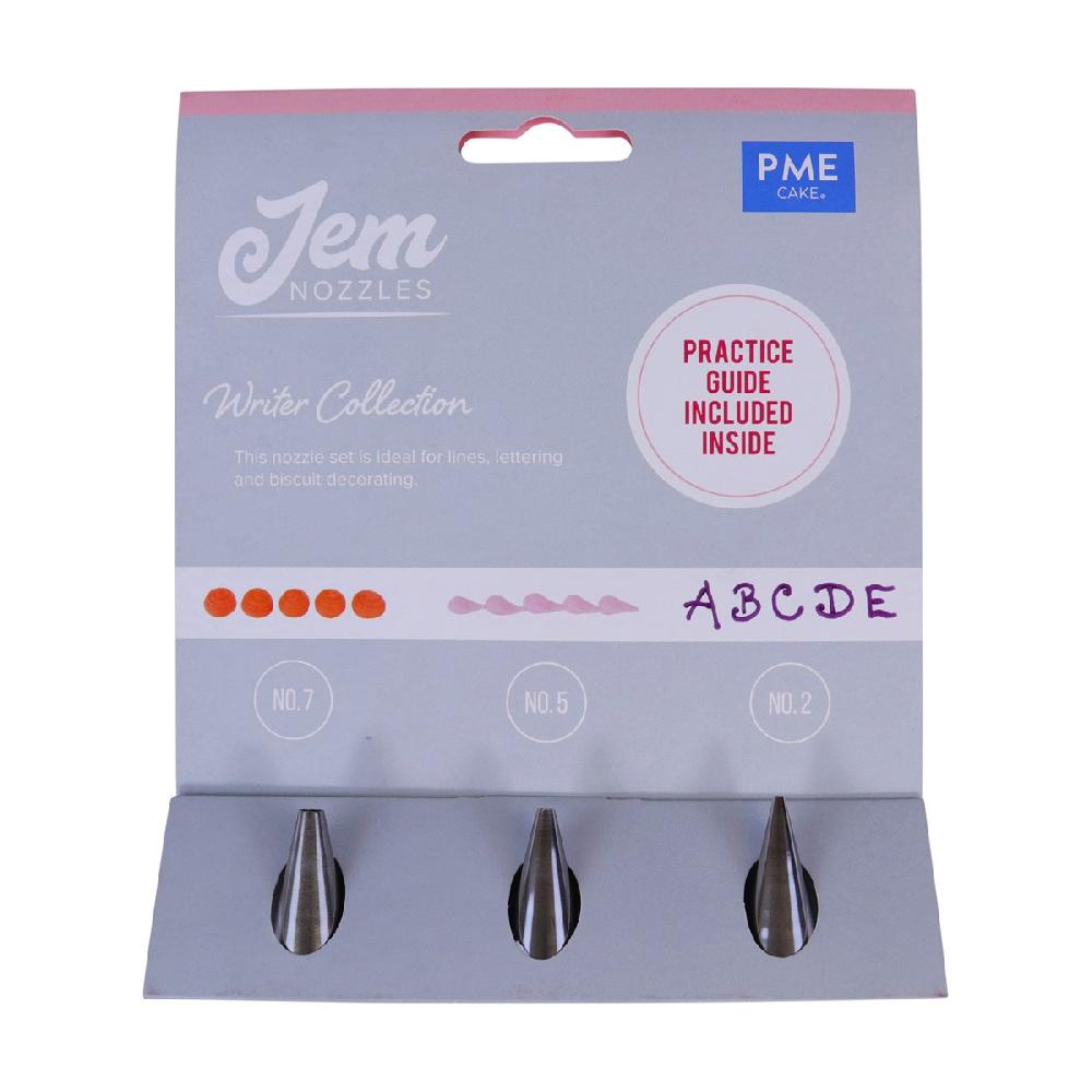Pme Jem Nozzles Set – Writer Collection Pack Of 3