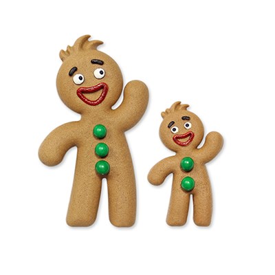 Pme JEM Pop It - Gingerbread Man Set Of 2