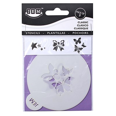 pme JEM Stencil - Classic Set of 3 (90mm / 3.5”)