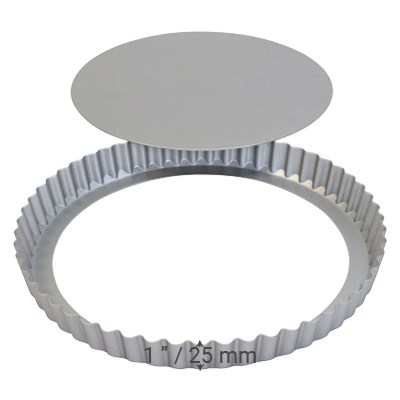 Pme Loose Bottom Flan Pan (25cm / 10")