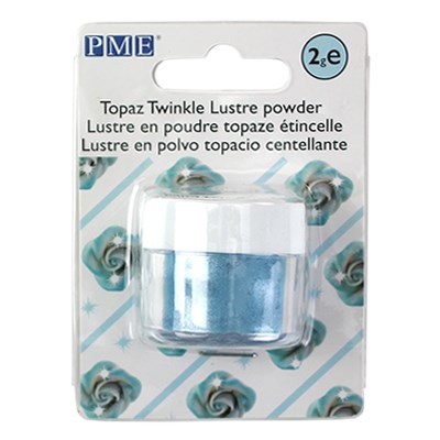 Pme Lustre Powder Colour - Topaz Twinkle (2g)
