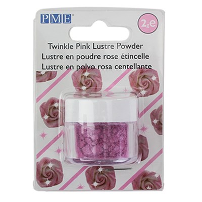 Pme Lustre Powder Colour - Twinkle Pink (2g)