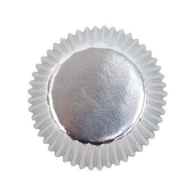 pme Metallic Baking Cases - Mini Silver Pk/45