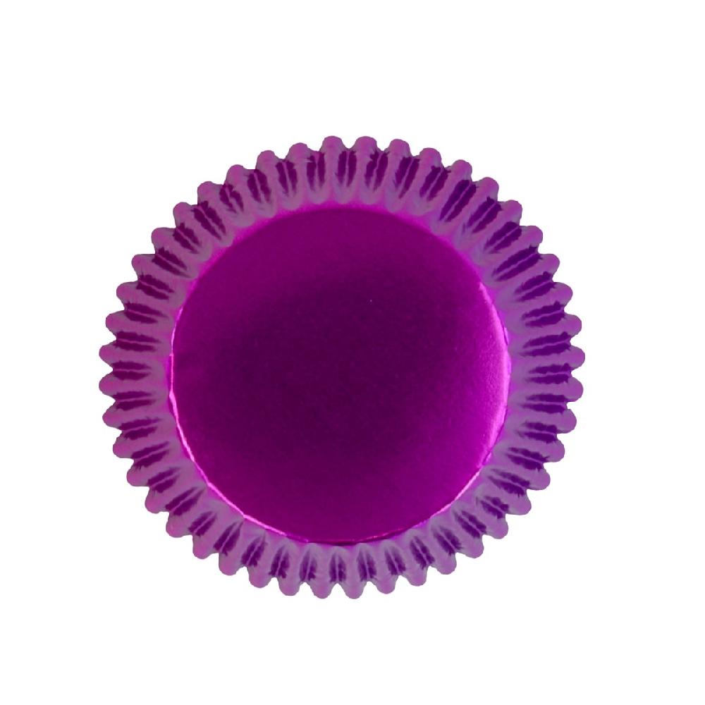 Pme Metallic Baking Cases - Purple Pk/30