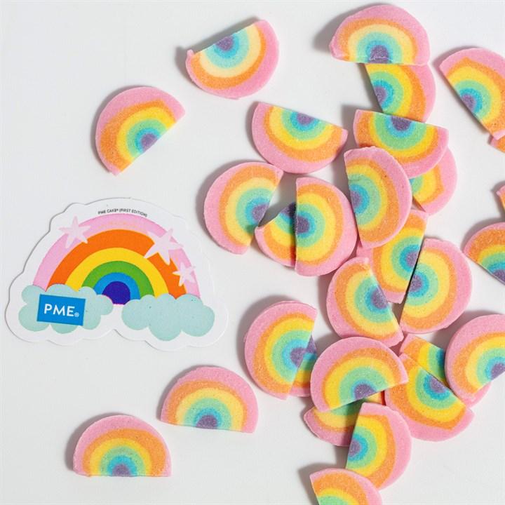 Pme Mini Rainbows Sprinkle Charms (25g / 0.9oz)