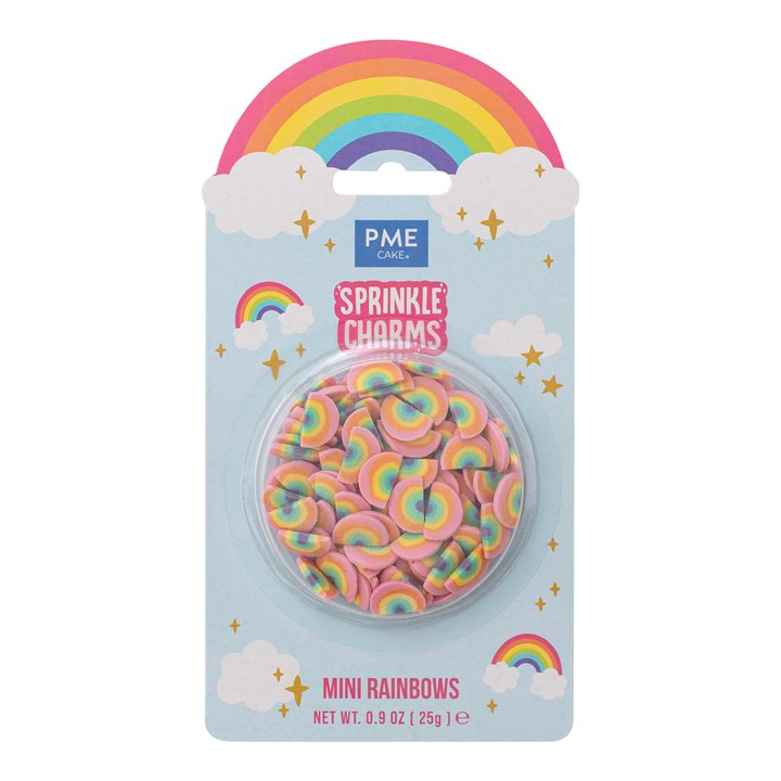 pme Mini Rainbows Sprinkle Charms (25g / 0.9oz)