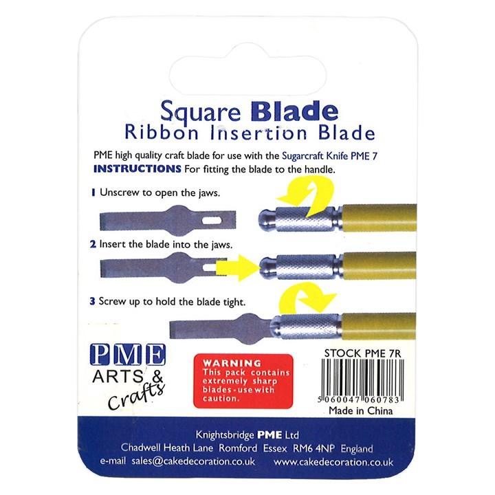 Pme PME Modelling Tools - Spare Ribbon Blades For Sugarcraft Knife Pk/5 (32mm / 1.3”)