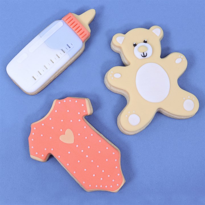 Pme New Baby Cookie Cutter Set Of 3