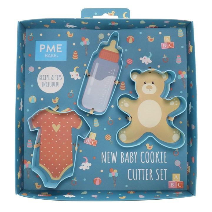 pme New Baby Cookie Cutter Set of 3