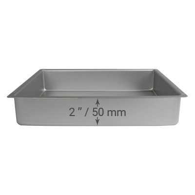Pme Oblong Cake Pan (177 X 279 X 50mm / 7 X 11 X 2")