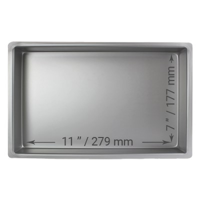 pme Oblong Cake Pan (177 x 279 x 50mm / 7 x 11 x 2")