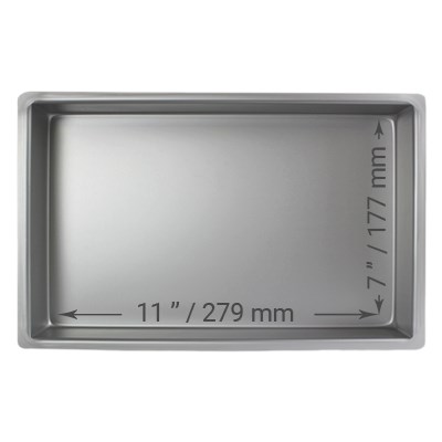 pme Oblong Cake Pan (177 x 279 x 76mm / 7 x 11 x 3")