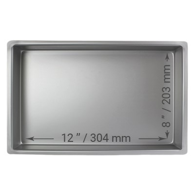 pme Oblong Cake Pan (203 x 304 x 50mm / 8 x 12 x 2")