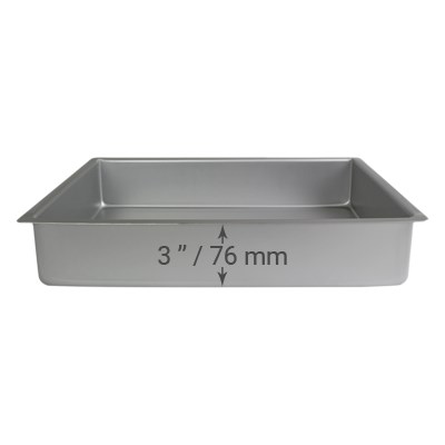 Pme Oblong Cake Pan (203 X 304 X 76mm / 8 X 12 X 3")