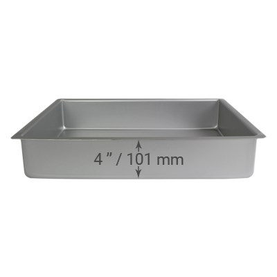 Pme Oblong Cake Pan (228 X 279 X 101mm / 9 X 12 X 4")