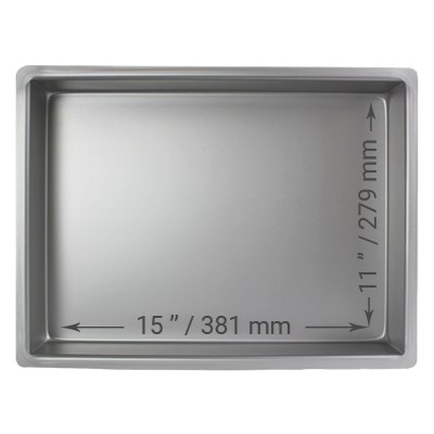 Pme Oblong Cake Pan (229 X 330 X 50mm / 11 X 15 X 2")