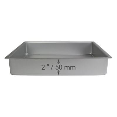 Pme Oblong Cake Pan (304 X 381 X 50mm / 12 X 15 X 2")