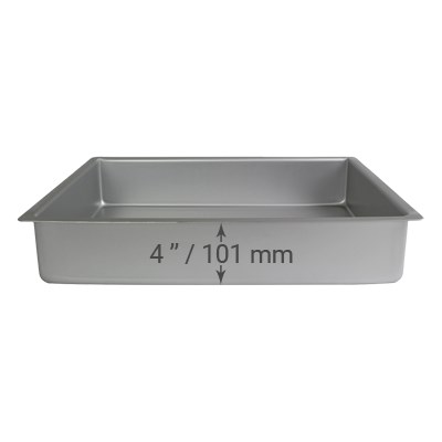 Pme Oblong Cake Pan (304 X 406 X 101mm / 12 X 16 X 4")